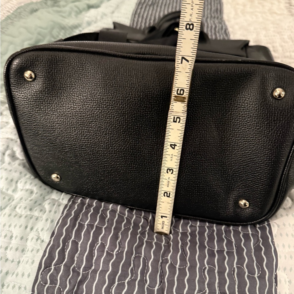Samsonite Black Leather Backpack - Picture 7 of 12